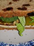 Tofu/Veggie Sandwich (Lactose intollerant frendly)
