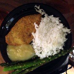 A picture of Tilapia And Asparagus.