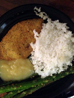 A picture of Tilapia And Asparagus.