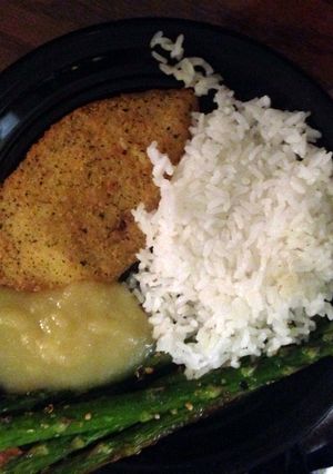 A picture of Tilapia And Asparagus.