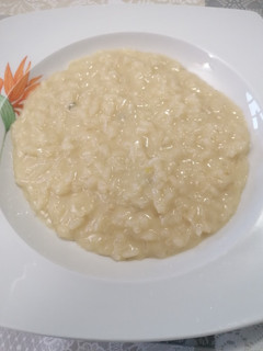 Una foto de 285. Risotto de roquefort y granna padano / Thermomix