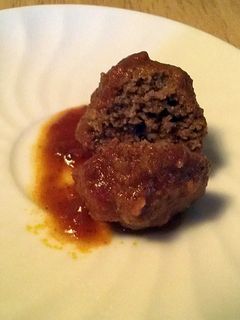 A picture of Slow Cooked Italian Meatballs.