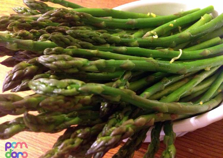 Recipe: Appetizing Preparing/ Steaming Asparagus