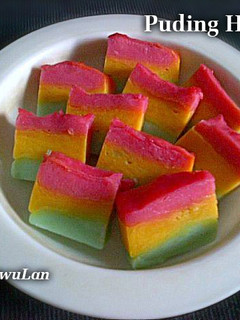 Foto resep Puding Hawkwe Lapis