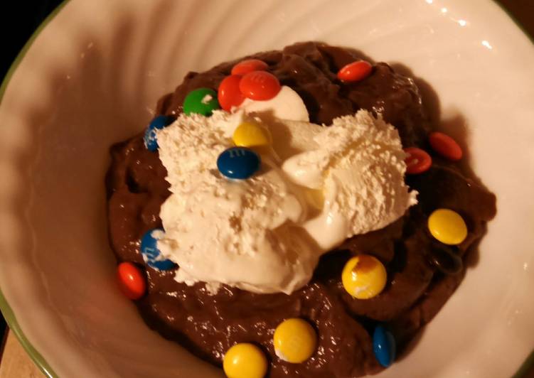 How to Cook Tasty Chocolate M&amp;M pudding