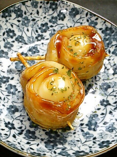A picture of For Bentos: Chikuwa and Quail Egg Teriyaki.