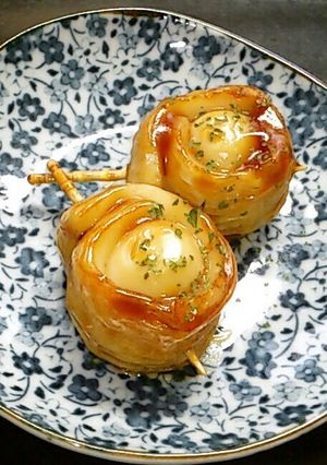 A picture of For Bentos: Chikuwa and Quail Egg Teriyaki.
