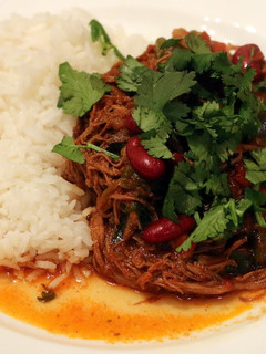 A picture of Beef Brisket Chili.