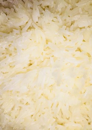 صورة لوصفة رز ابيض او تمن