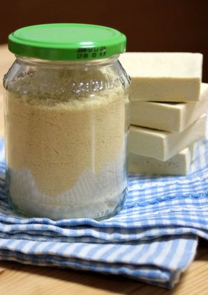A picture of Koya Freeze Dried Tofu Powder for Baking and Baby Food.