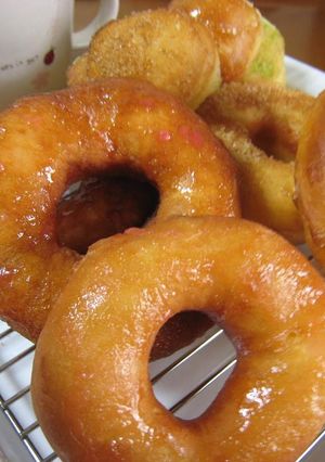 A picture of Melt-in-Your-Mouth Fluffy Doughnuts.