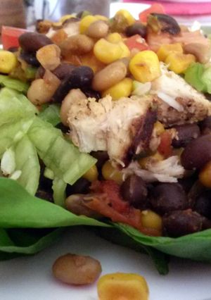A picture of Fiesta Chicken Salad.