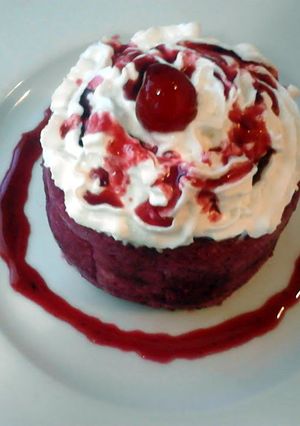 A picture of Amy's Mini Berry Pudding Treats.
