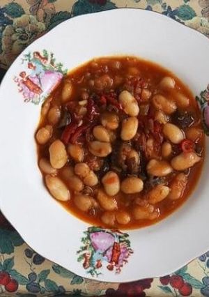 عکسی از دستور فاصوليه