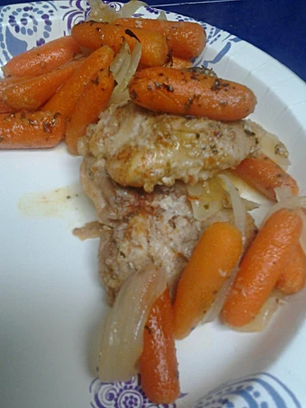 Easy Steps to Make Recipe Lemon Honey Chicken and Carrots that is So Delicious, Tasty}
