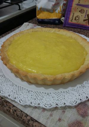 Una foto de Crema de limón