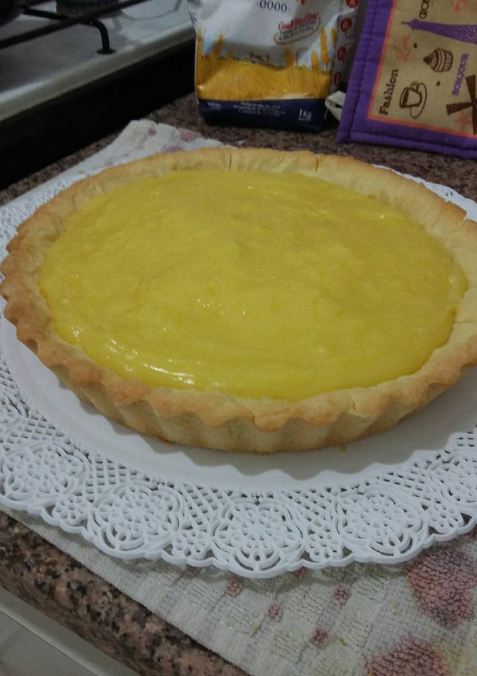 Una foto de Crema de limón
