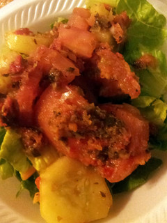 A picture of Sheree's BLT Salad for the summer.