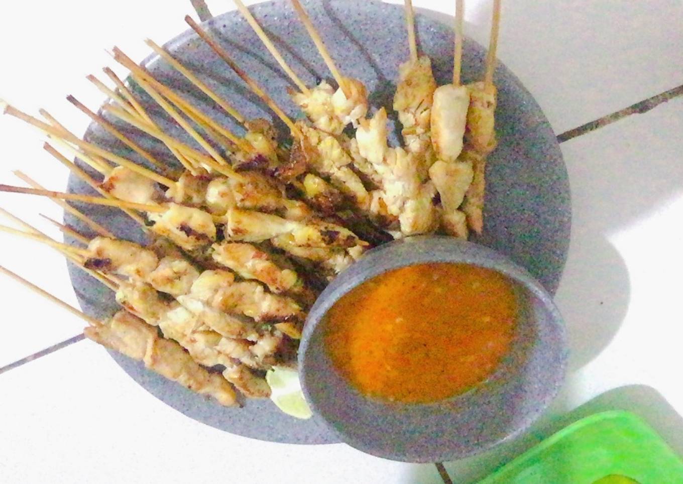 Sate taichan goreng teflon