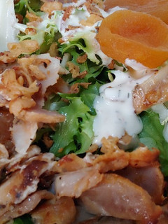 Una foto de Ensalada tibia turca de pollo a las finas hierbas