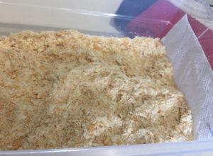 Una foto de Pan panko casero(migas de pan estilo japonés)