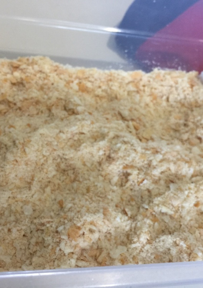 Una foto de Pan panko casero(migas de pan estilo japonés)