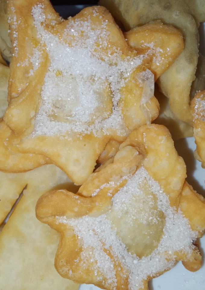 Una foto de Masa para pastelitos o torta fritas 😋.