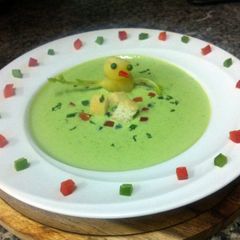 A picture of K's Peas Soup.