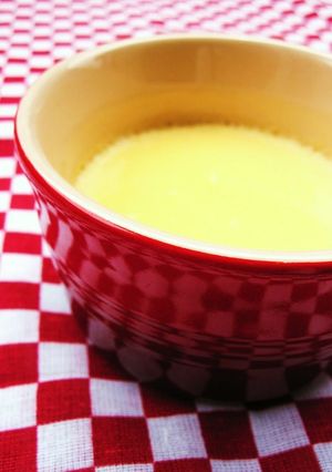 A picture of My Mother's Steamed Custard Pudding.