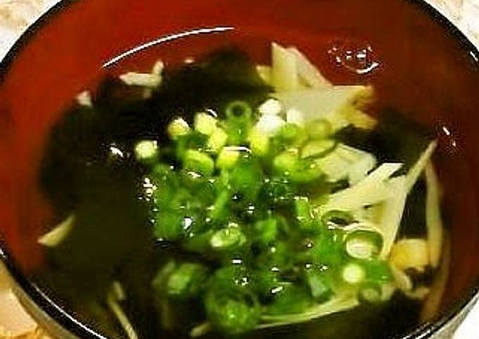 Bamboo Sheath Clear Soup