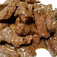 A picture of Black Pepper Beef.