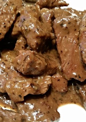 A picture of Black Pepper Beef.