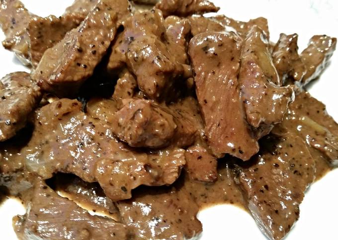 Simple Way to Prepare Quick Black Pepper Beef