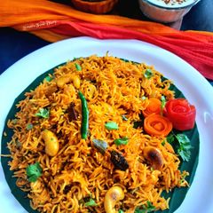 A picture of Tomato Rice.
