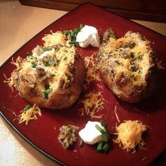 A picture of Brazilian Baked Potatoes by Rebecca.