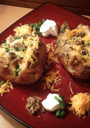 A picture of Brazilian Baked Potatoes by Rebecca.