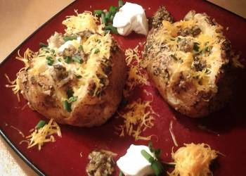 Fresh, Cooking Recipe Brazilian Baked Potatoes by Rebecca Savory Delicious