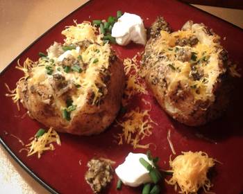 Popular Cuisine Brazilian Baked Potatoes by Rebecca Yummy