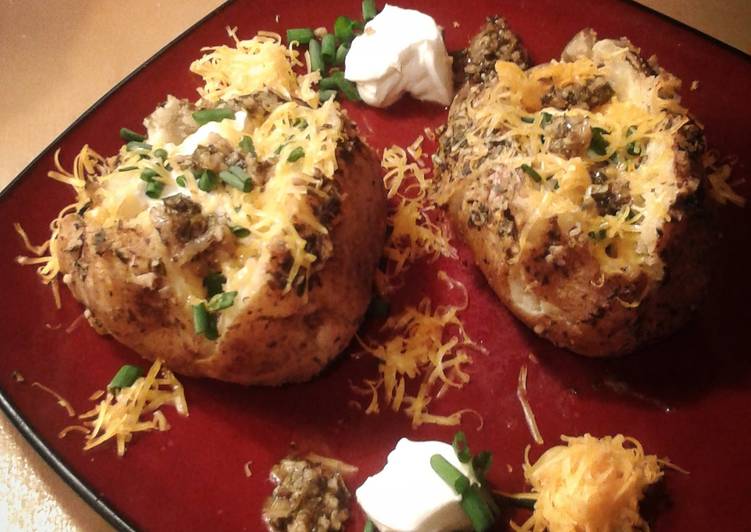 Recipe of Any-night-of-the-week Brazilian Baked Potatoes by Rebecca