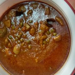 A picture of Mushroom matar.