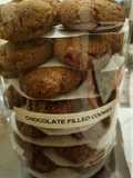 Chocolate filled cookies
