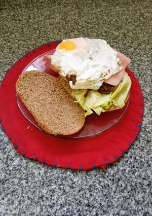 Una foto de Hamburguesa