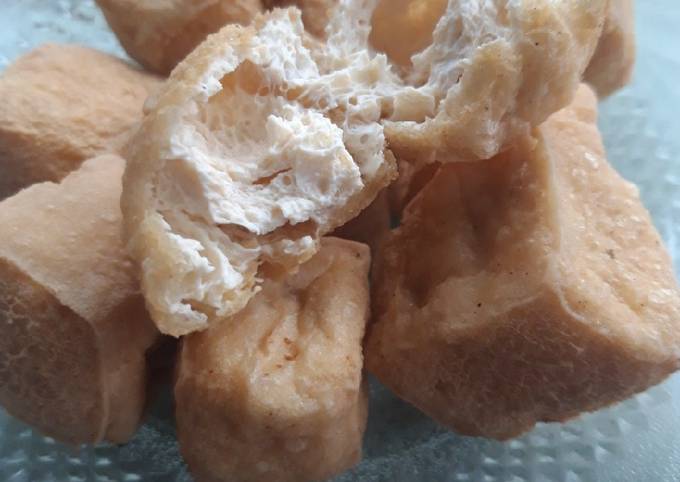 Mudah Banget Memasak Resep Tahu susu crispy lembut kw