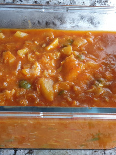 Una foto de Bacalao al ajo arriero en Thermomix