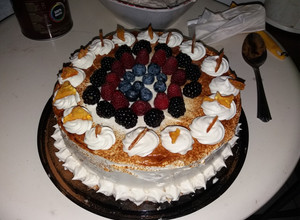 Una foto de Torta de tres leches