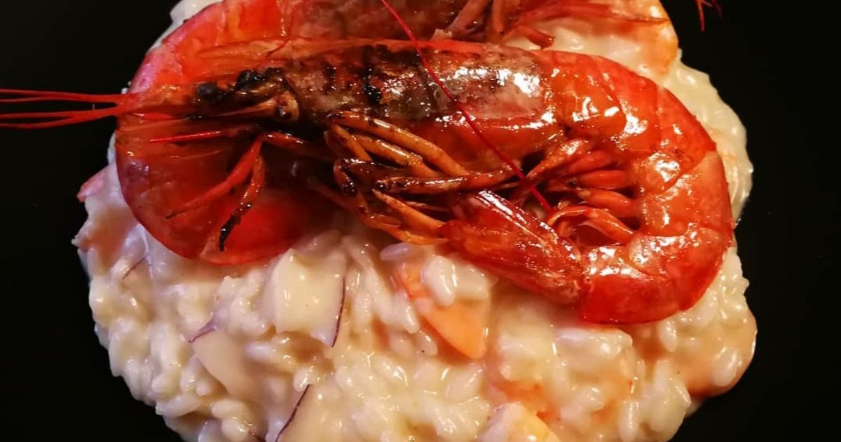 Milk Risotto Shrimp And Coconut Milk Risotto Recipe By Marika Cucinaconpassione