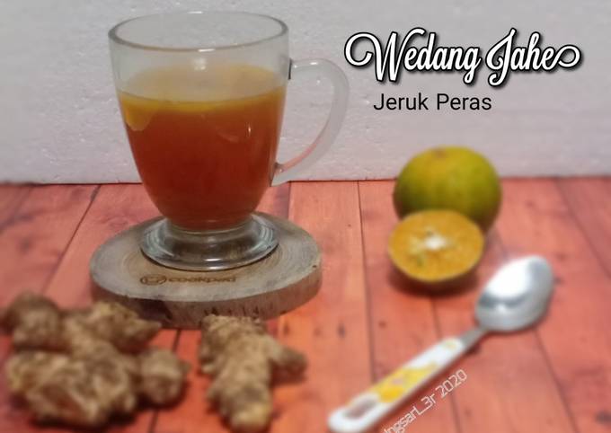 Resep Wedang Jahe Jeruk Peras Anti Gagal