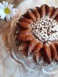 Torta al caffè e gocce di cioccolato senza uova