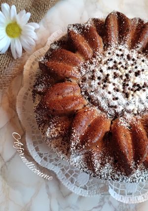 Foto di Torta al caffè e gocce di cioccolato senza uova