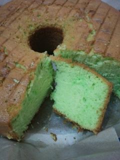 Foto resep Bolu Pandan tanpa Santan